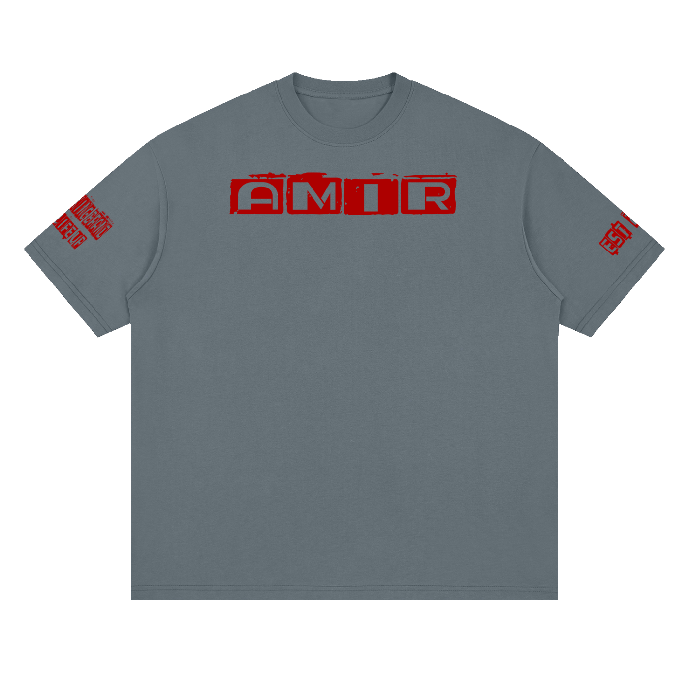 AMIR Streetwear Loose Drop Shoulder T-Shirt