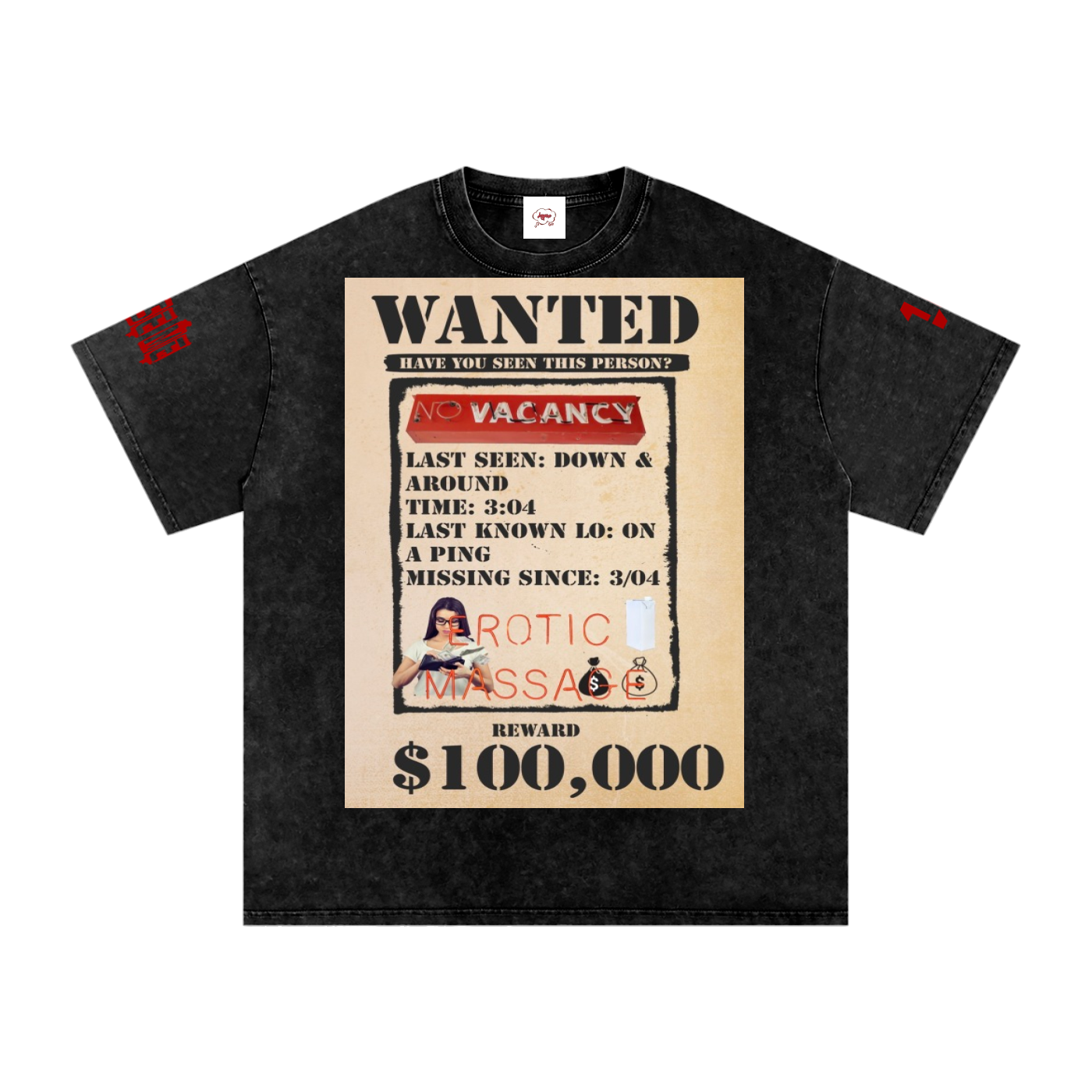 WANTED Oversized Cotton T-Shirt
