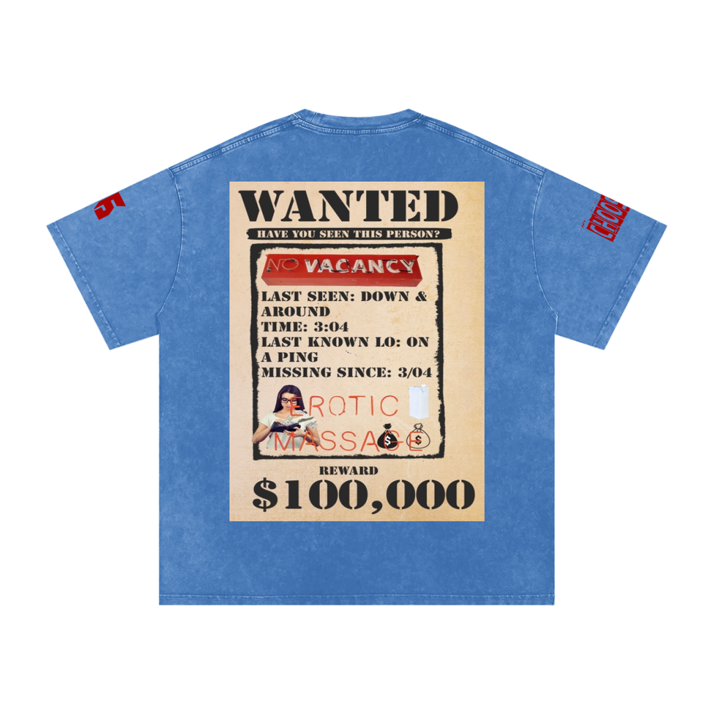WANTED Oversized Cotton T-Shirt