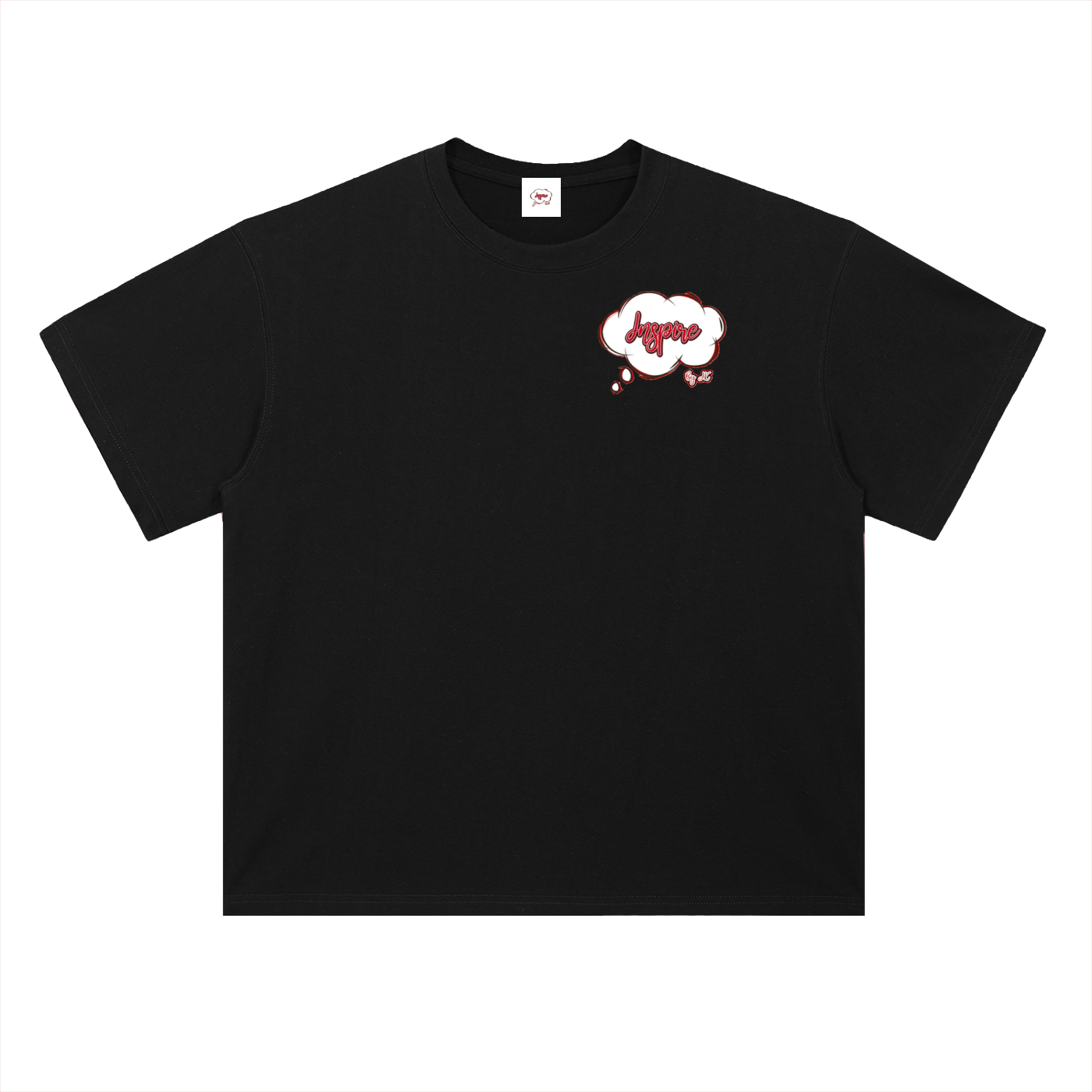Inspire By JK Heavyweight Drop Shoulder Cotton T-Shirt