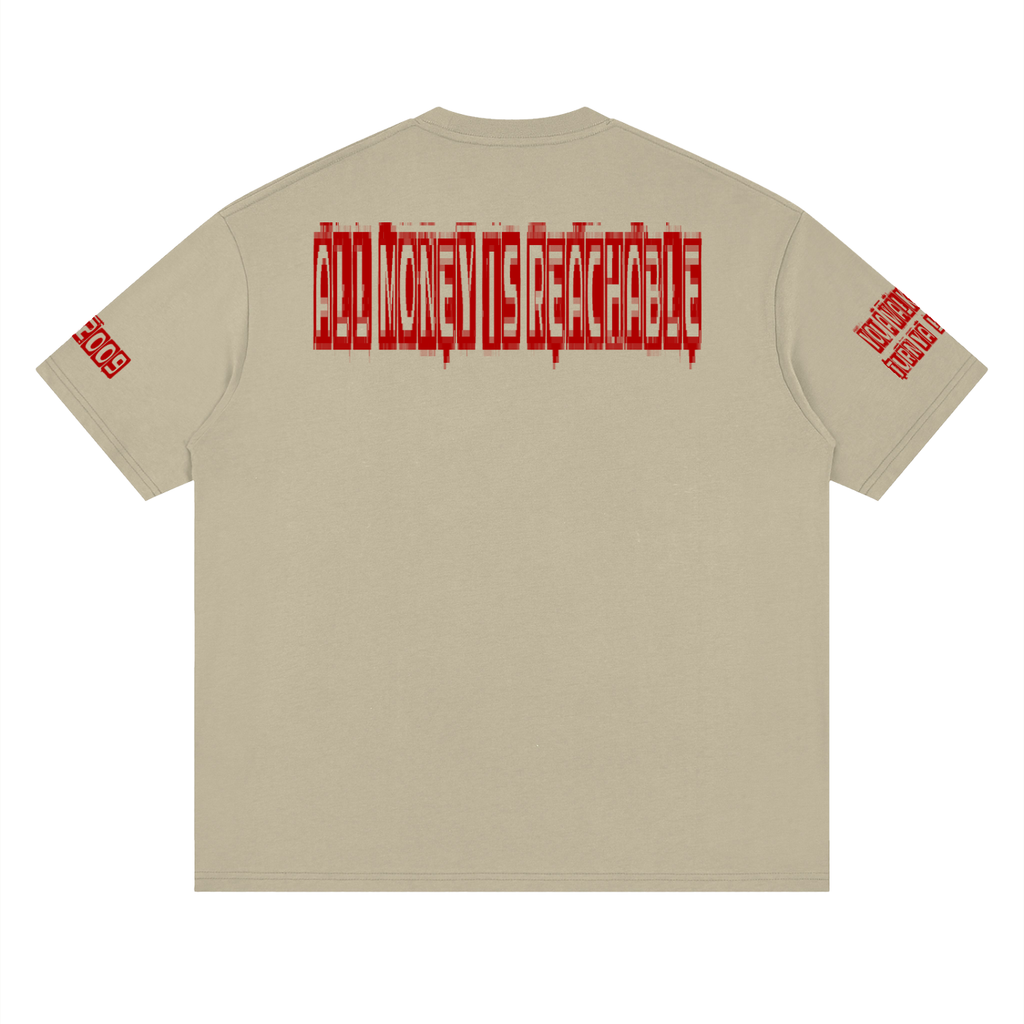 AMIR Streetwear Loose Drop Shoulder T-Shirt