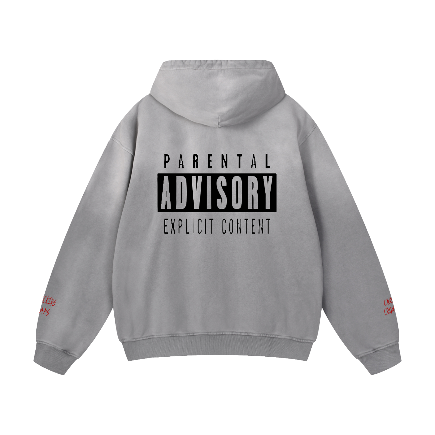 Askin4It Pink Sunfade Oversized Hoodie