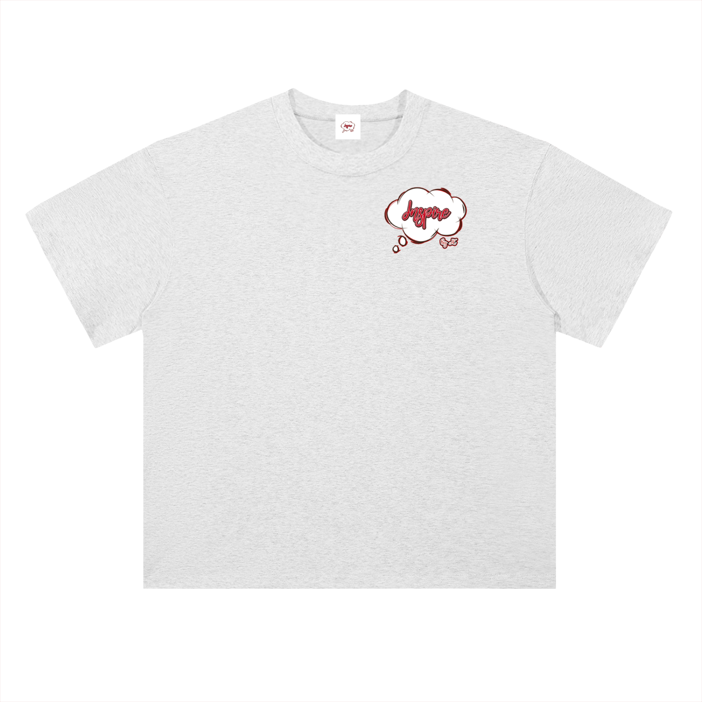 Inspire By JK Heavyweight Drop Shoulder Cotton T-Shirt