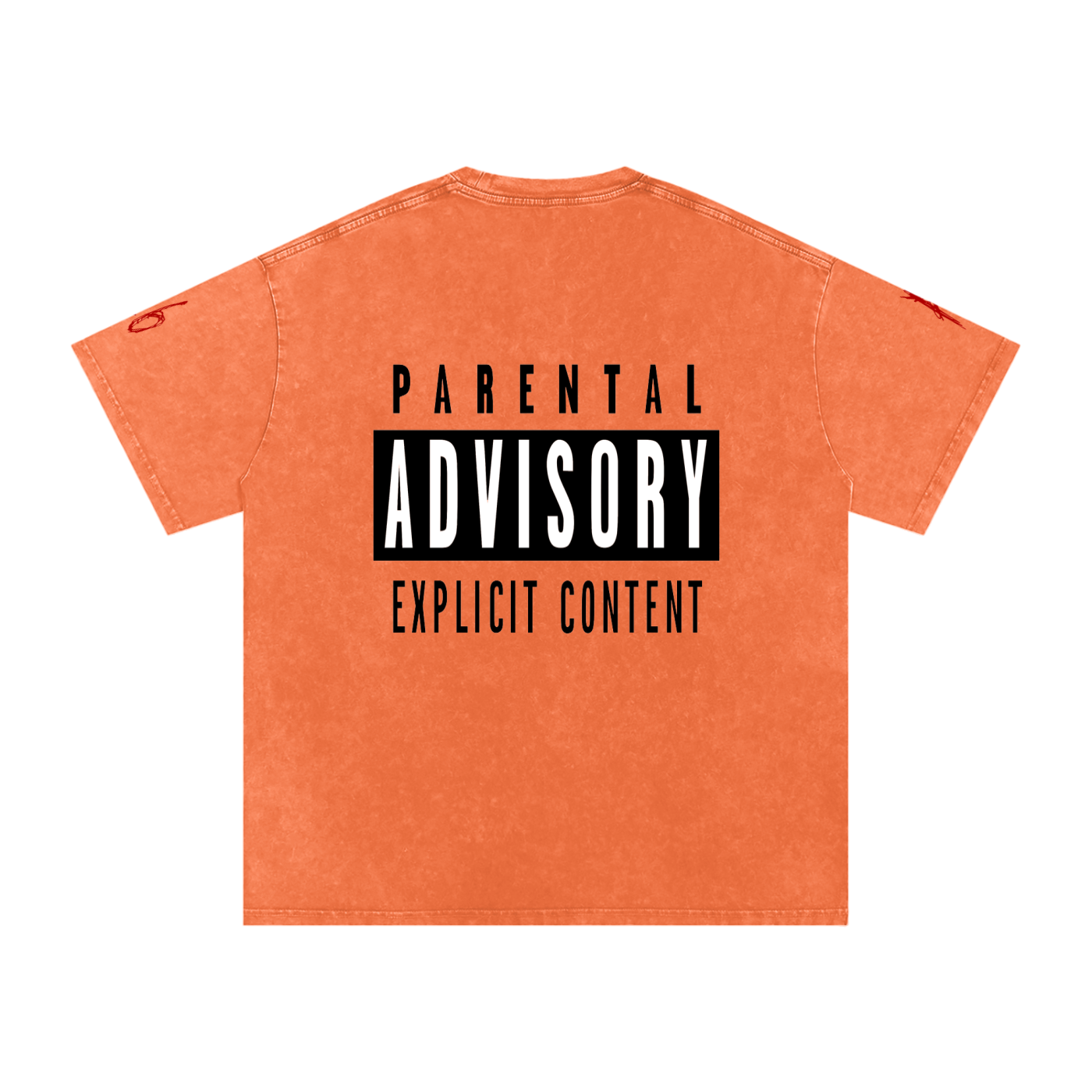 Asking4It Snow Washed Oversized Cotton T-Shirt