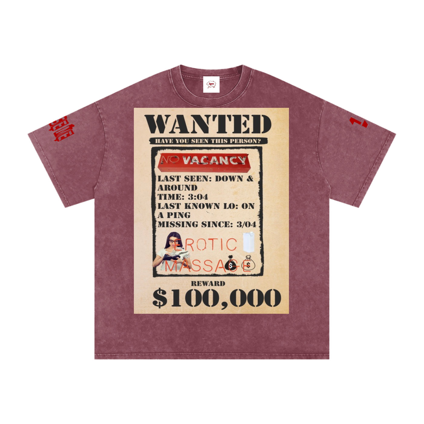 WANTED Oversized Cotton T-Shirt