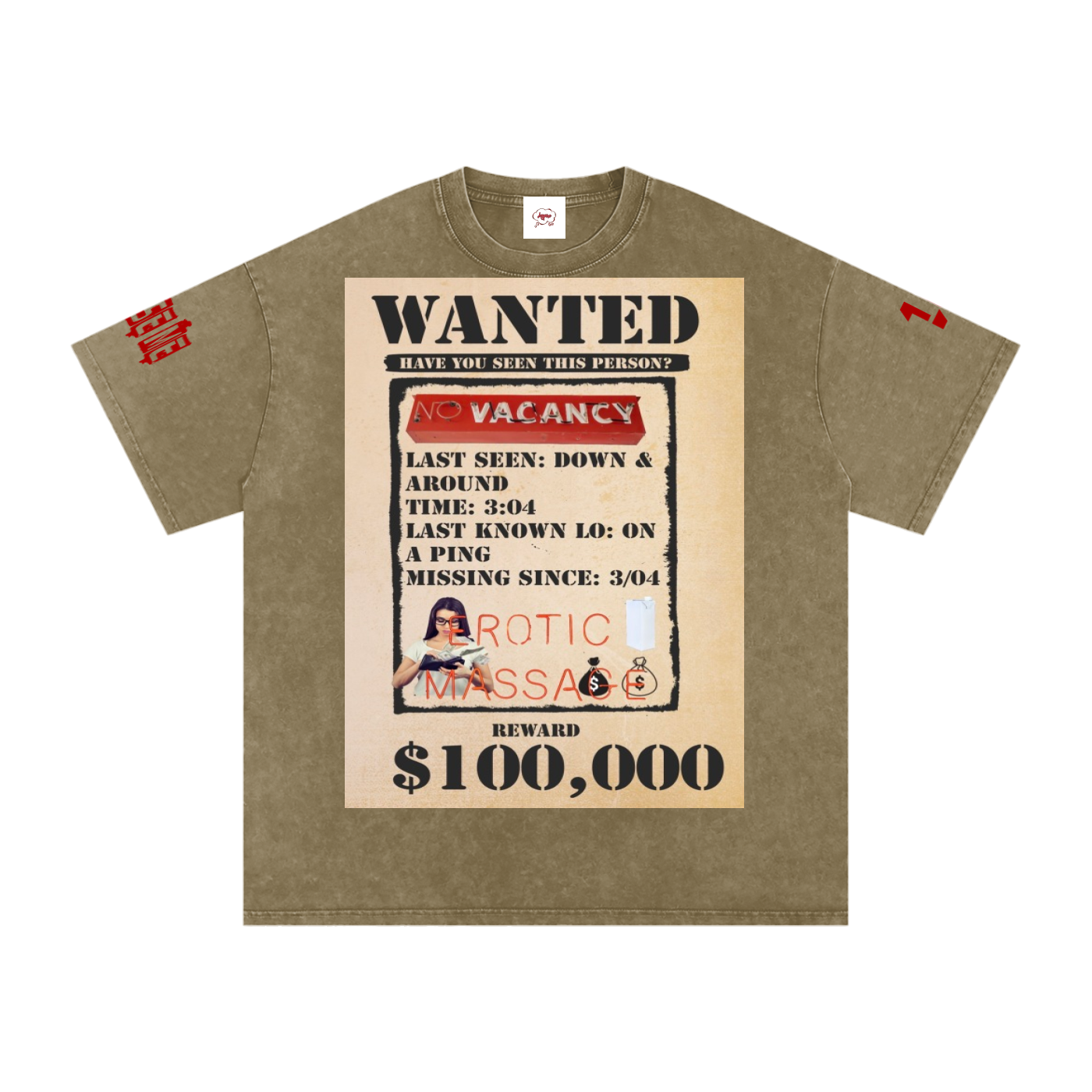 WANTED Oversized Cotton T-Shirt