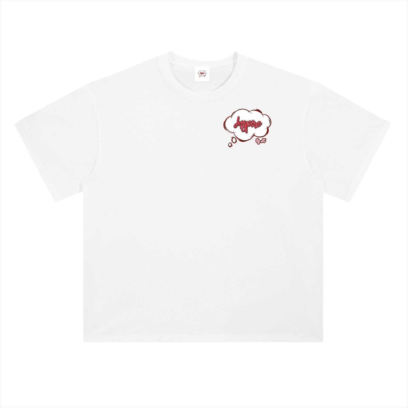 Inspire By JK Heavyweight Drop Shoulder Cotton T-Shirt