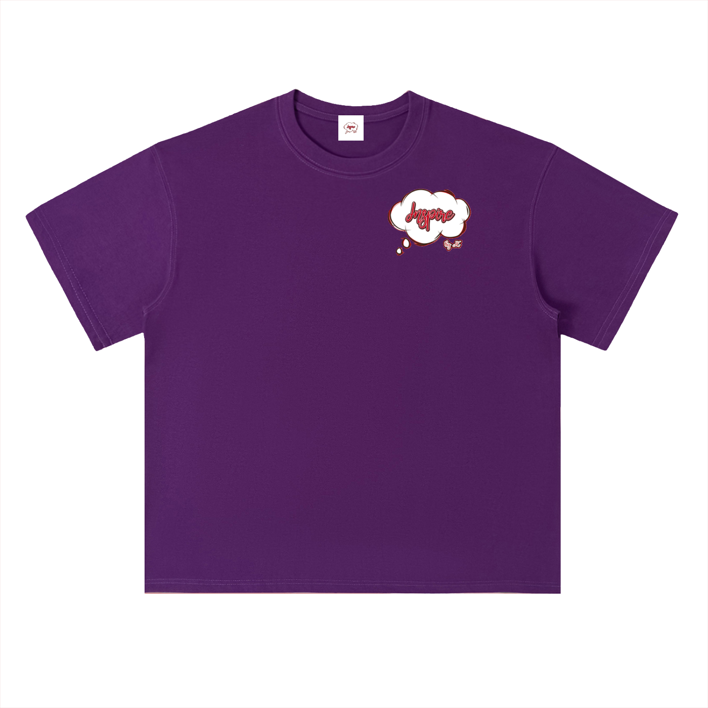 Inspire By JK Heavyweight Drop Shoulder Cotton T-Shirt