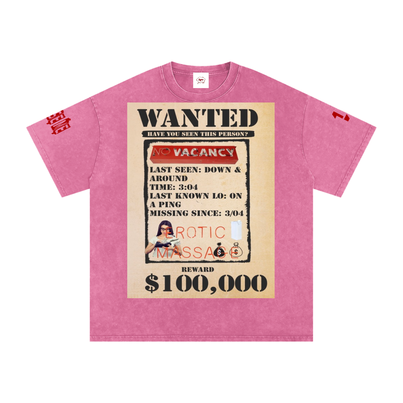 WANTED Oversized Cotton T-Shirt