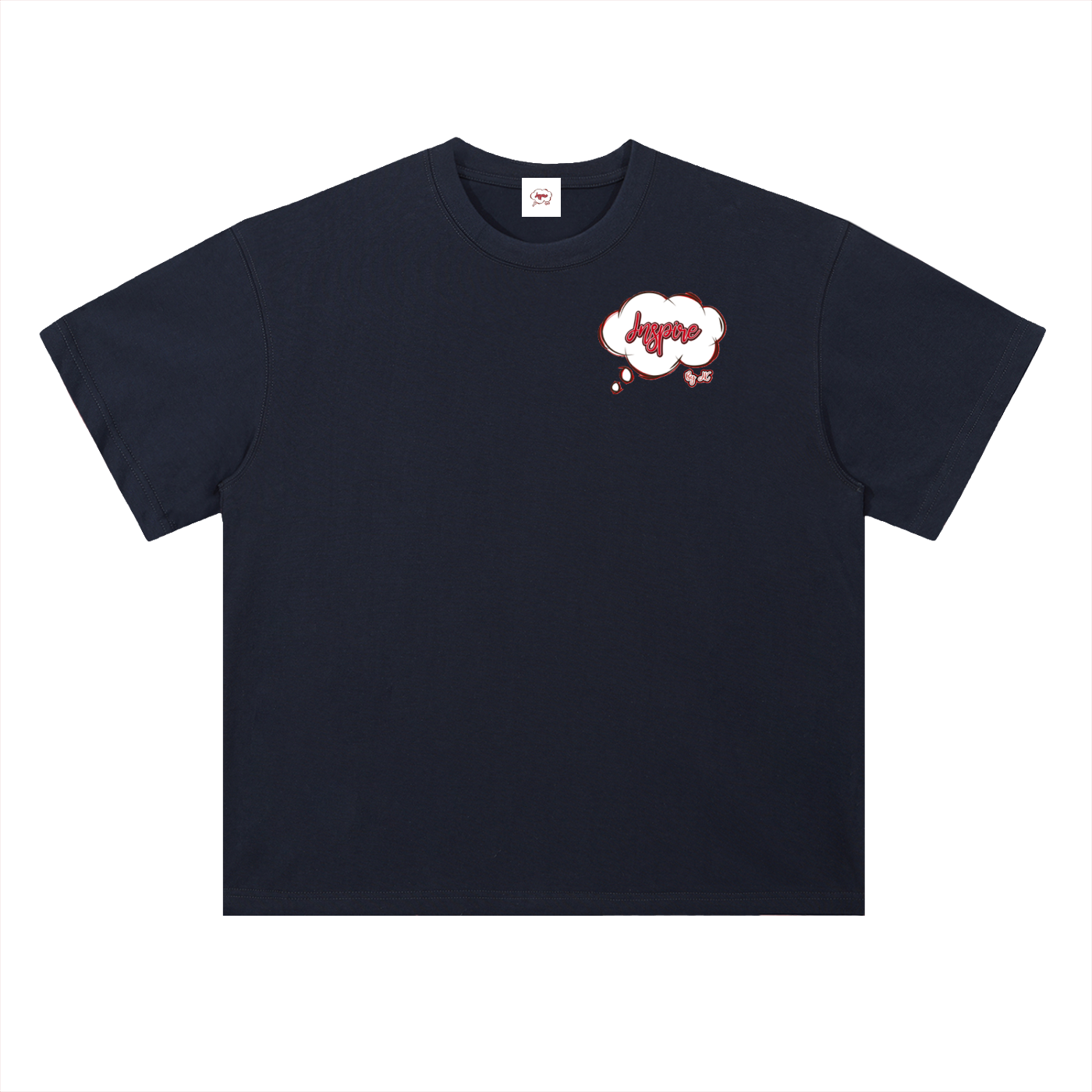 Inspire By JK Heavyweight Drop Shoulder Cotton T-Shirt