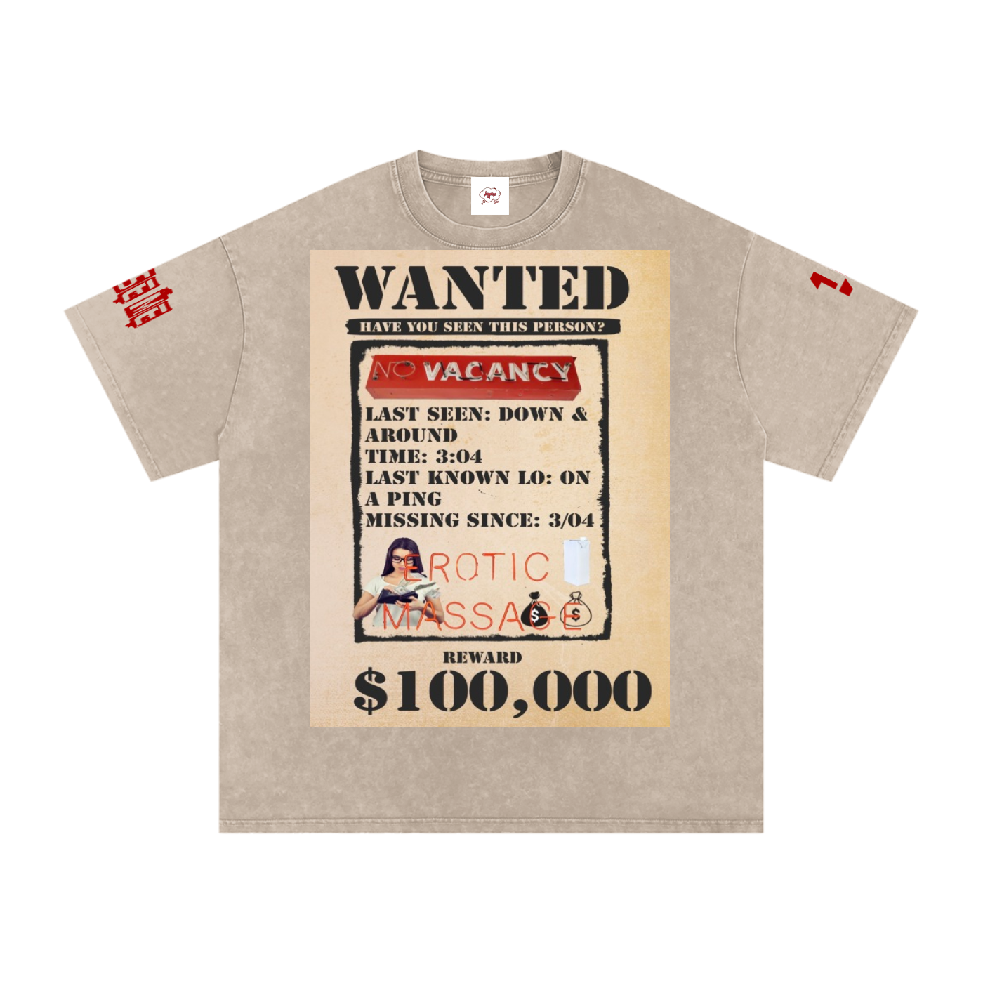 WANTED Oversized Cotton T-Shirt