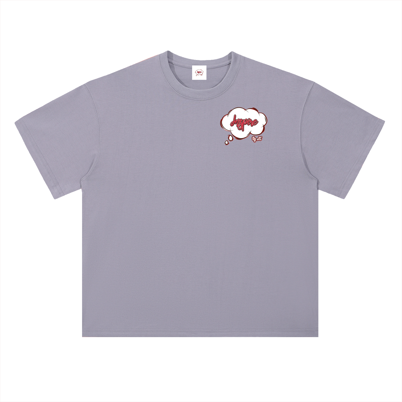 Inspire By JK Heavyweight Drop Shoulder Cotton T-Shirt