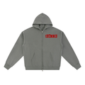 AMIR Essential Fleece Zip-Through Hoodie