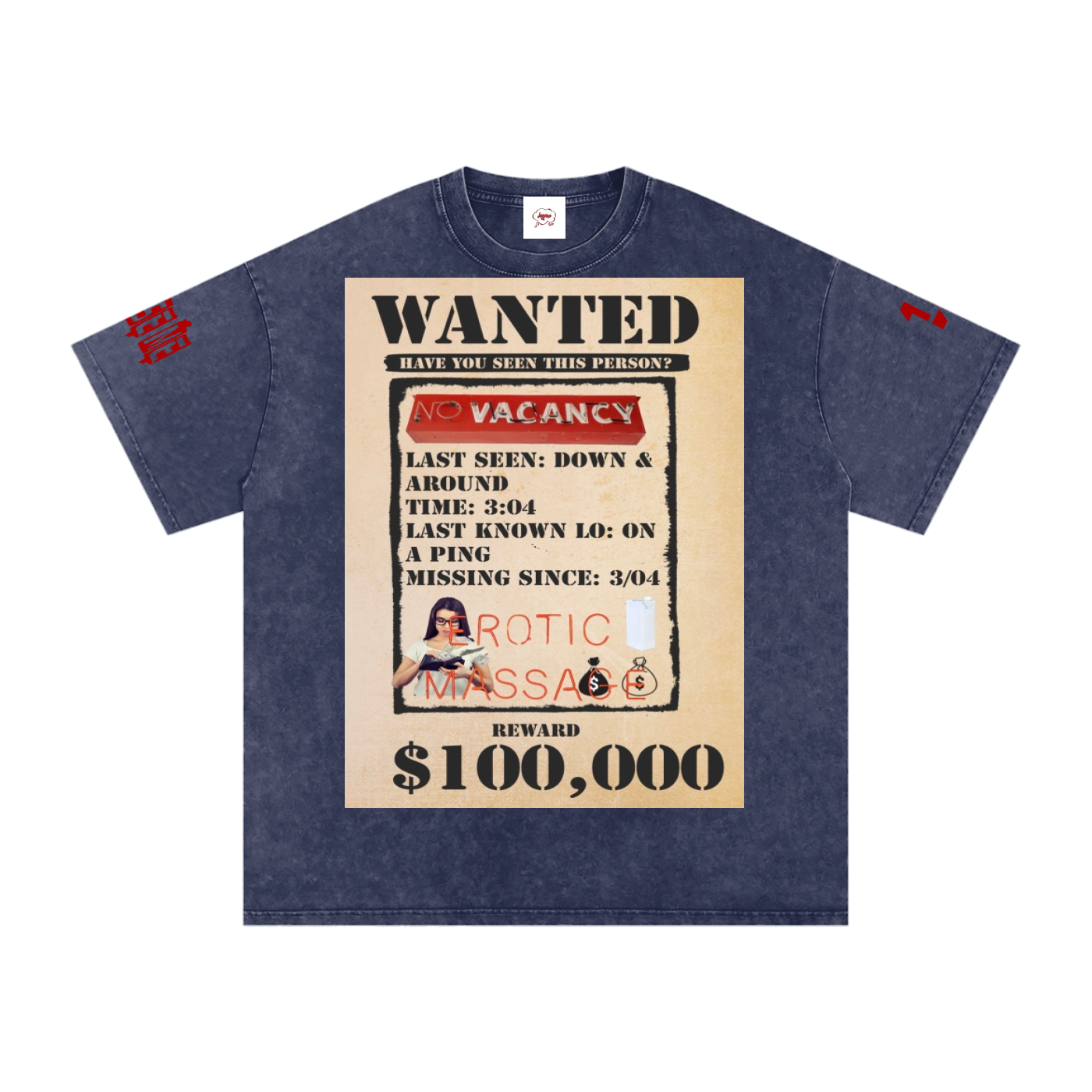 WANTED Oversized Cotton T-Shirt