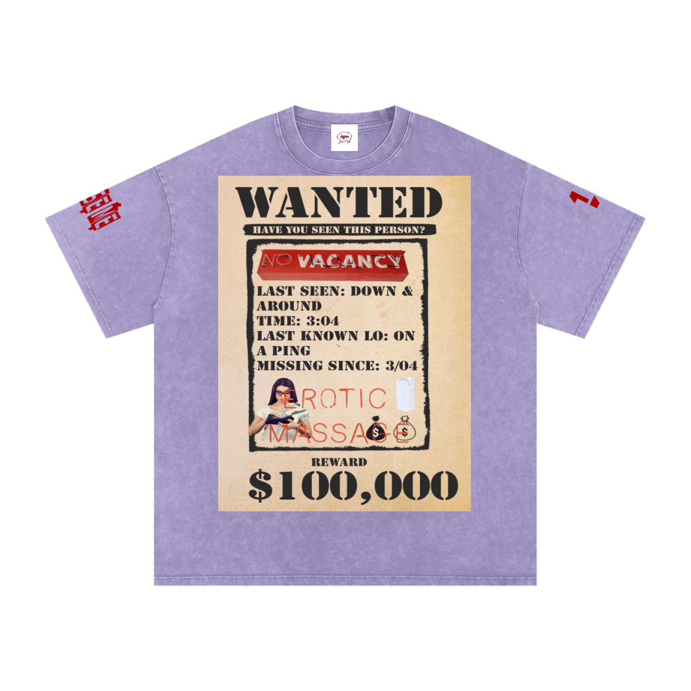 WANTED Oversized Cotton T-Shirt