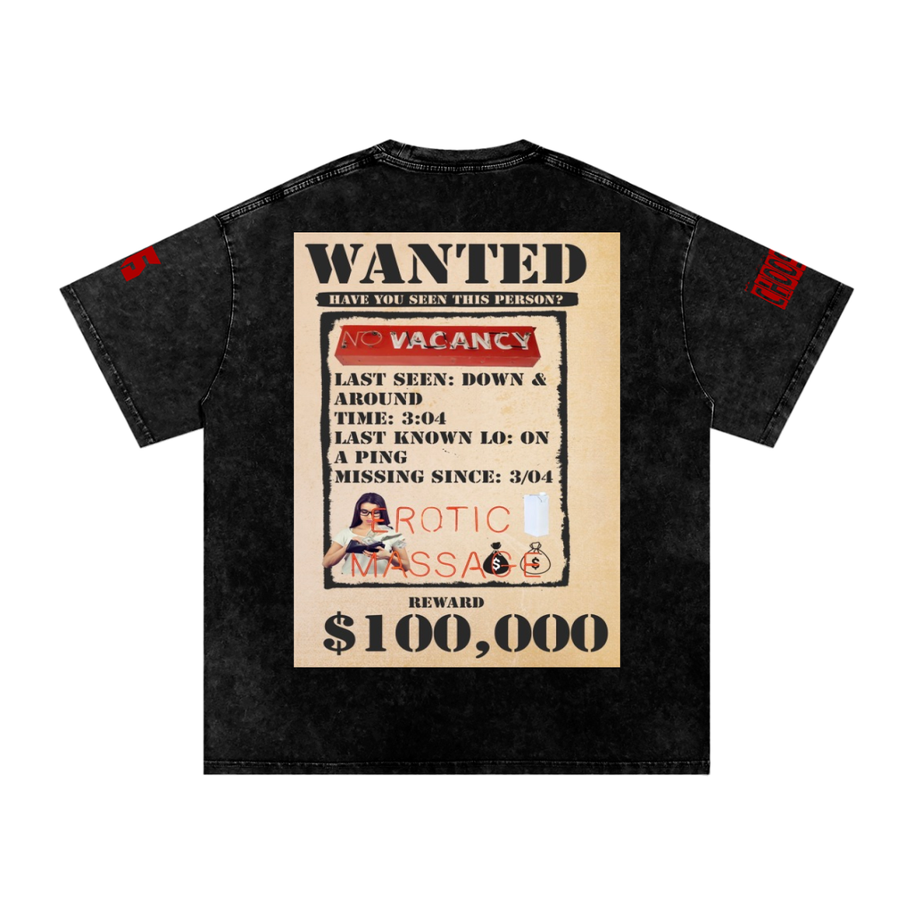 WANTED Oversized Cotton T-Shirt