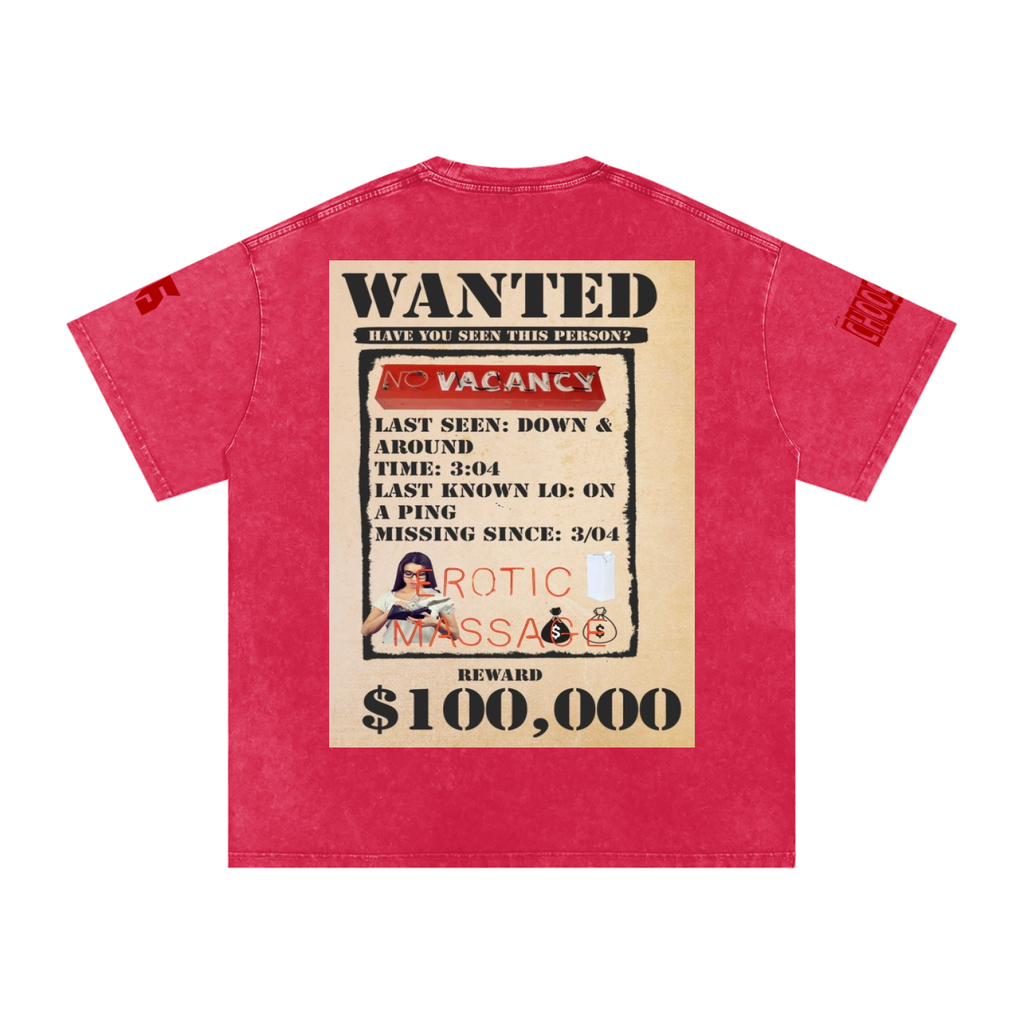 WANTED Oversized Cotton T-Shirt
