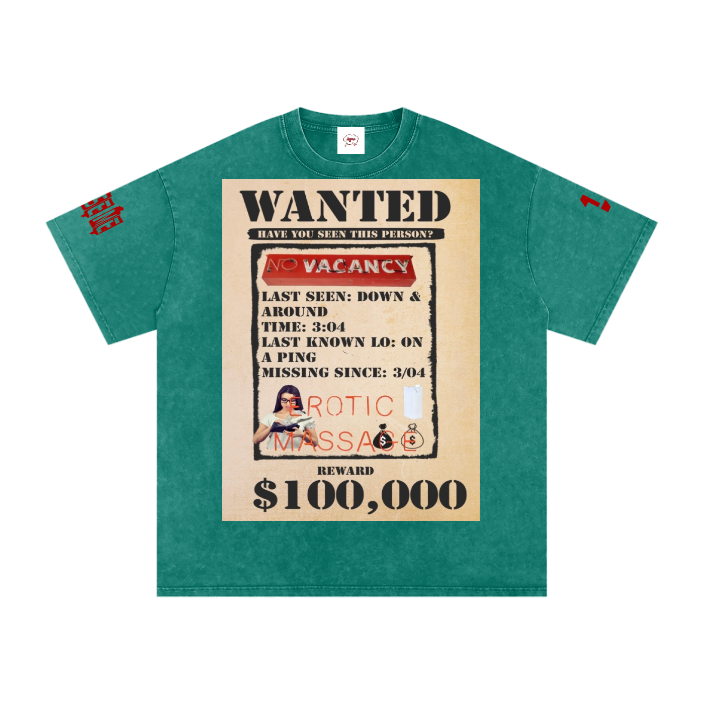 WANTED Oversized Cotton T-Shirt