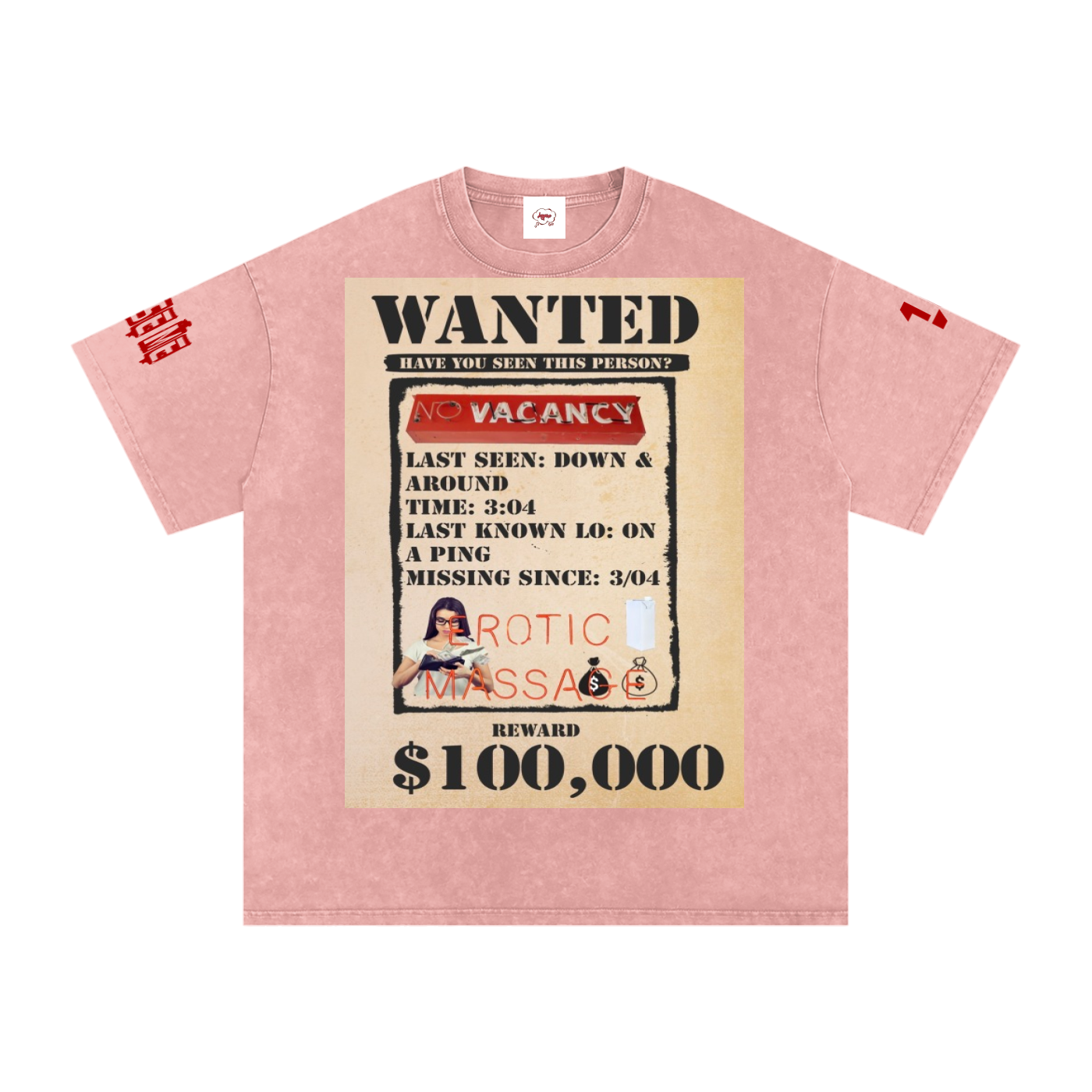 WANTED Oversized Cotton T-Shirt