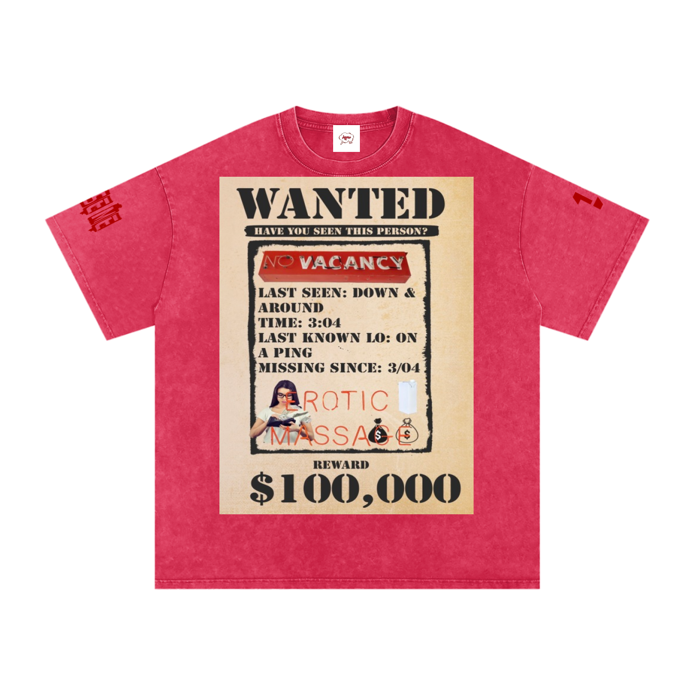 WANTED Oversized Cotton T-Shirt