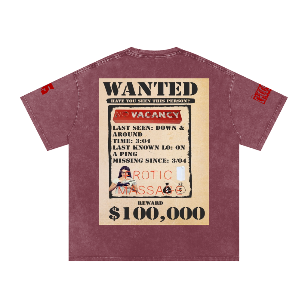 WANTED Oversized Cotton T-Shirt