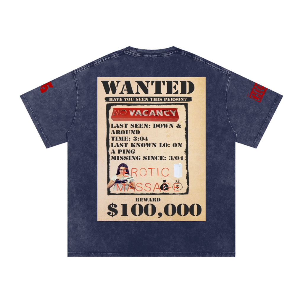 WANTED Oversized Cotton T-Shirt