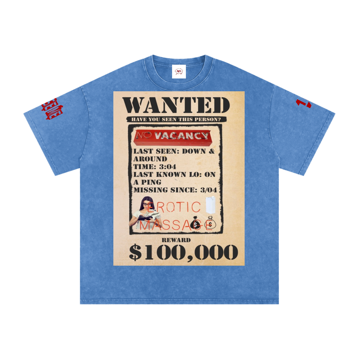 WANTED Oversized Cotton T-Shirt