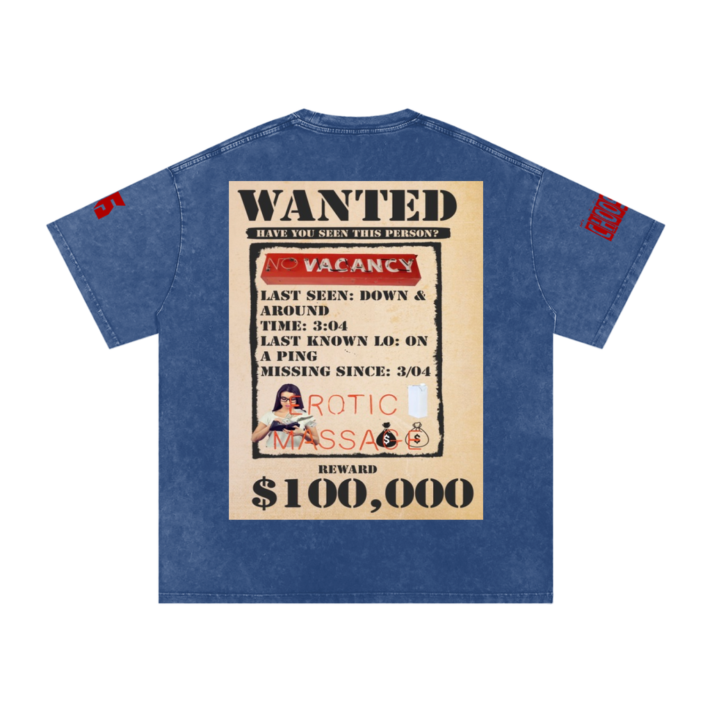 WANTED Oversized Cotton T-Shirt