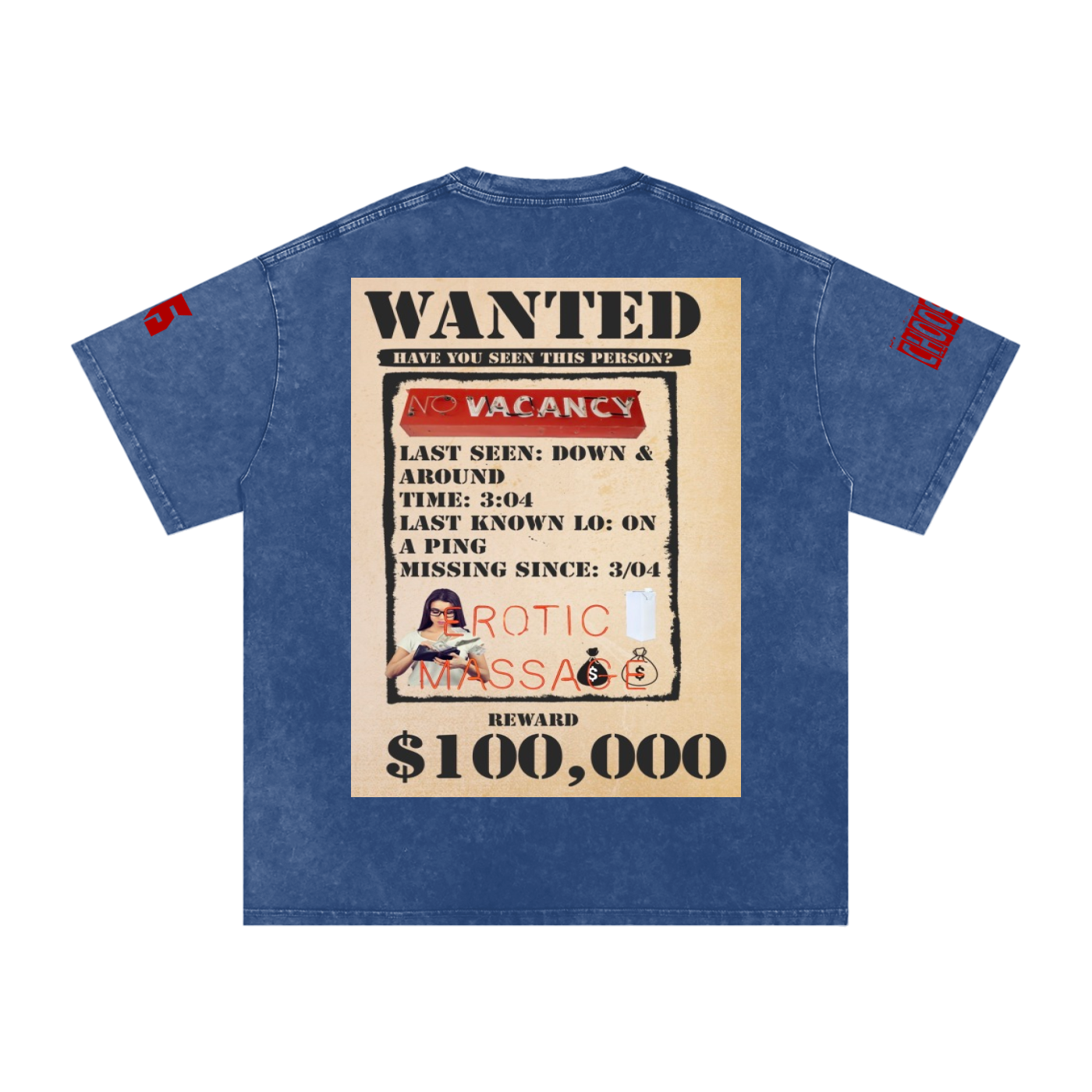 WANTED Oversized Cotton T-Shirt