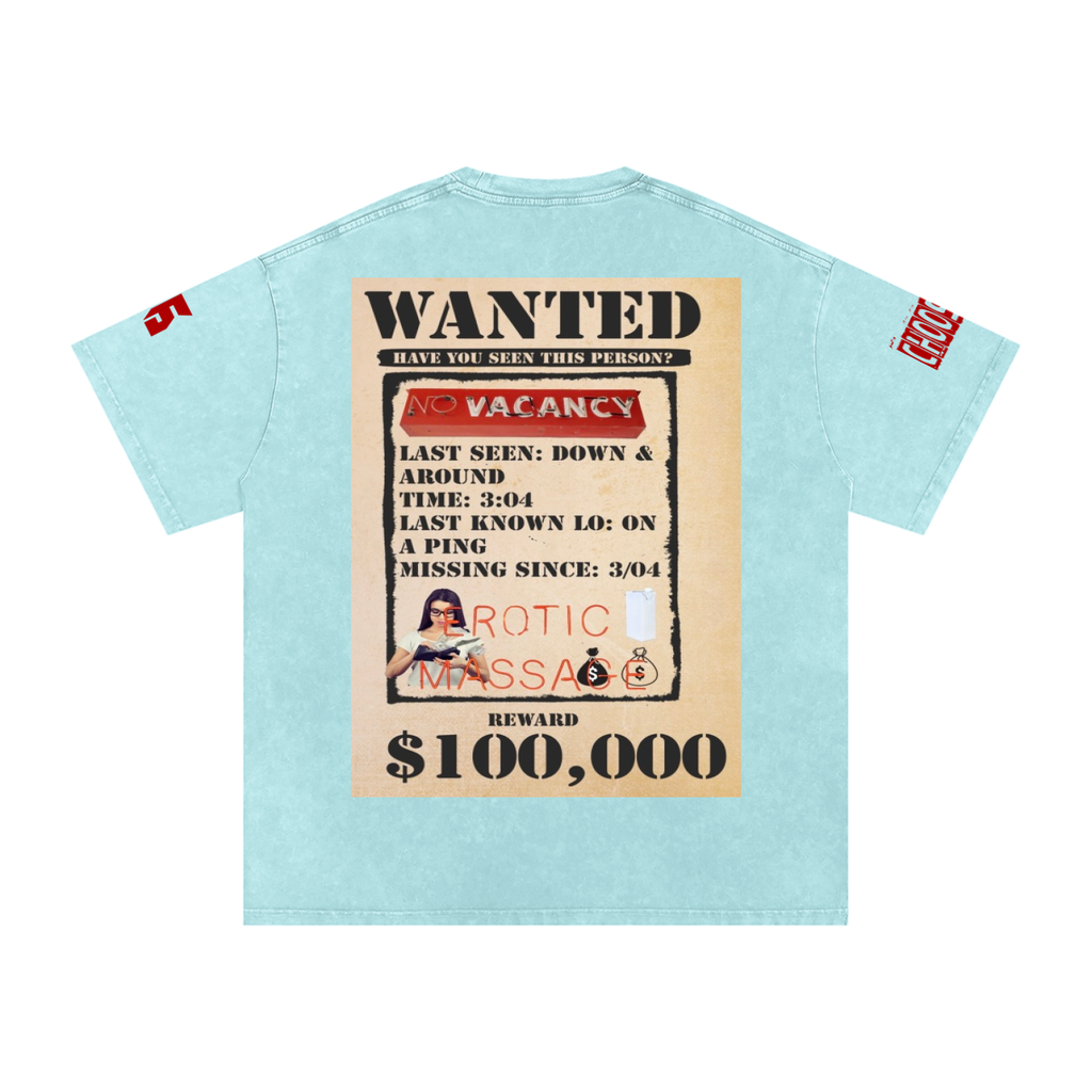 WANTED Oversized Cotton T-Shirt