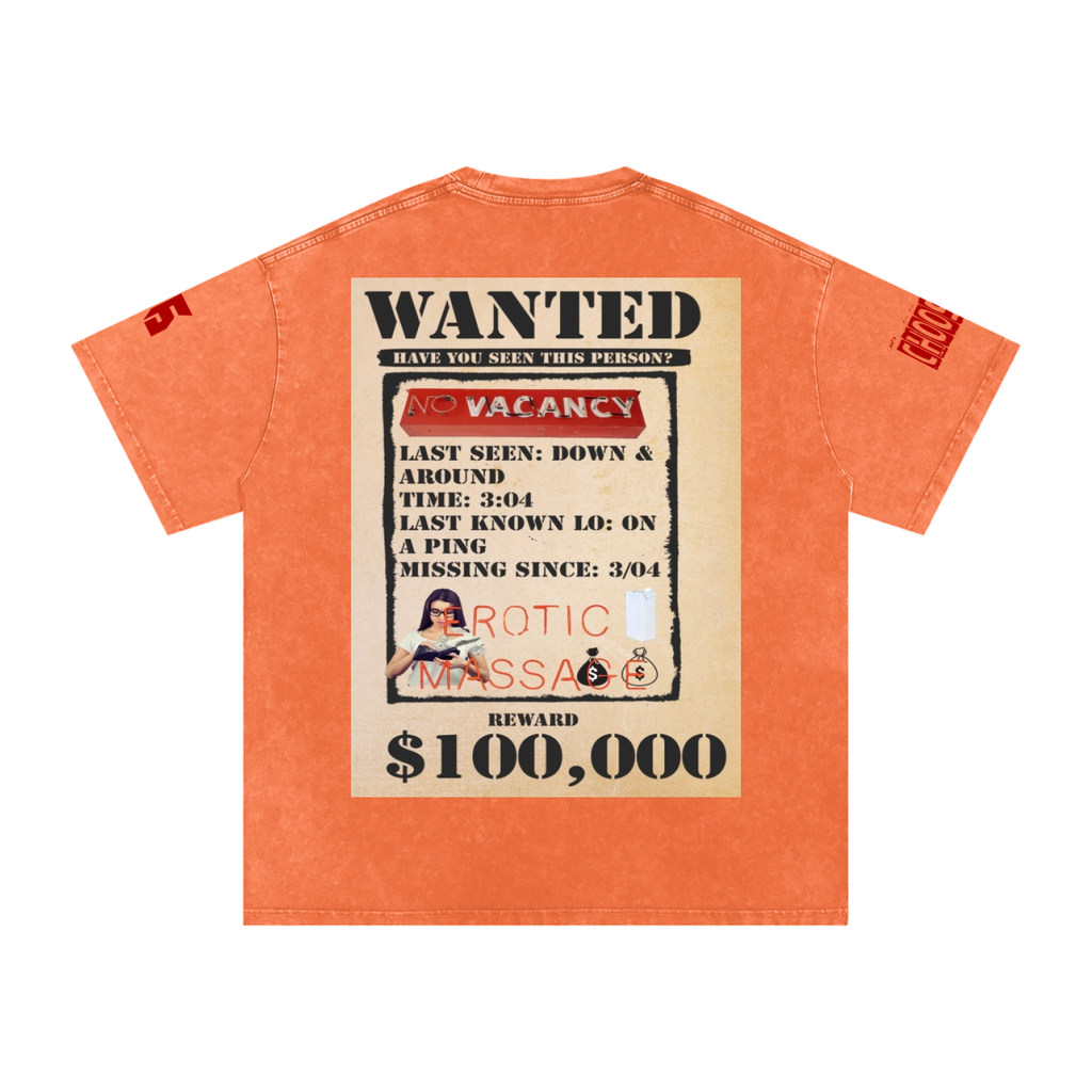 WANTED Oversized Cotton T-Shirt