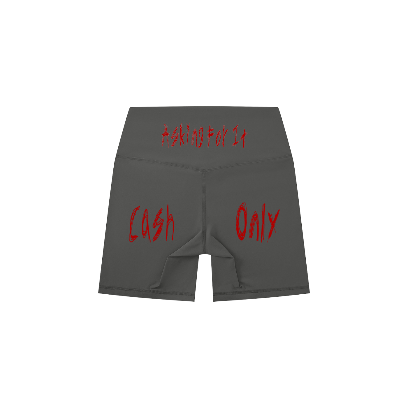 Askin4it Women's High-Waisted Biker Shorts