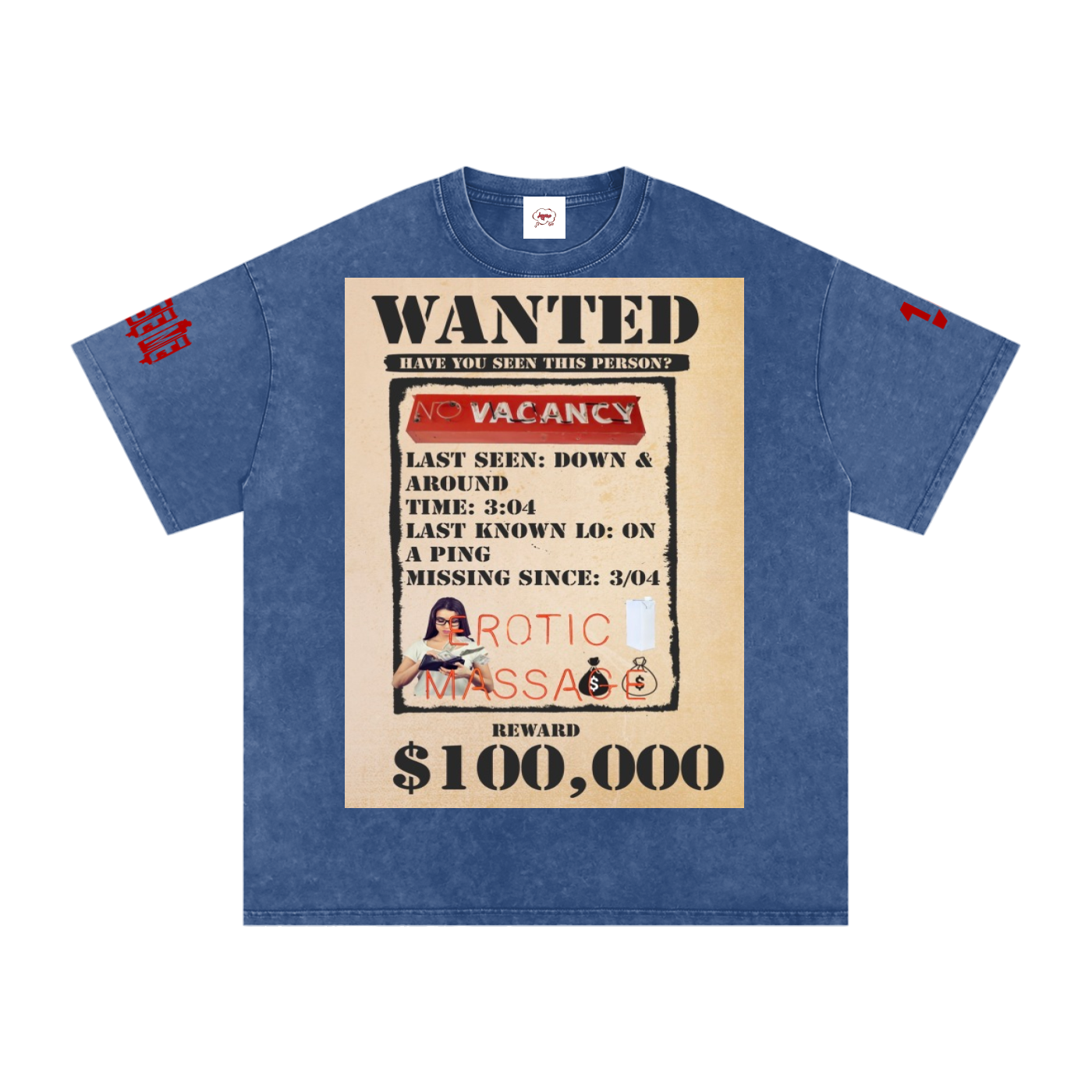 WANTED Oversized Cotton T-Shirt