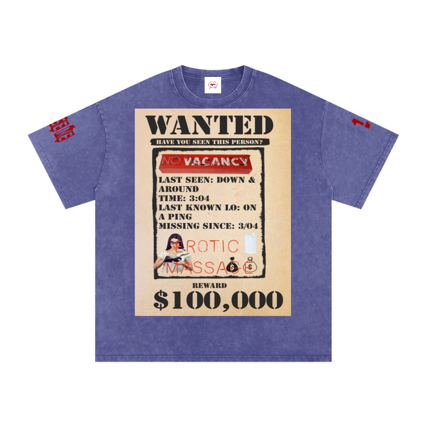 WANTED Oversized Cotton T-Shirt