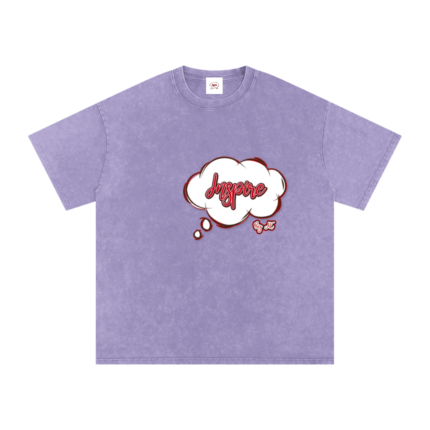 Inspire Snow Washed Oversized Cotton T-Shirt