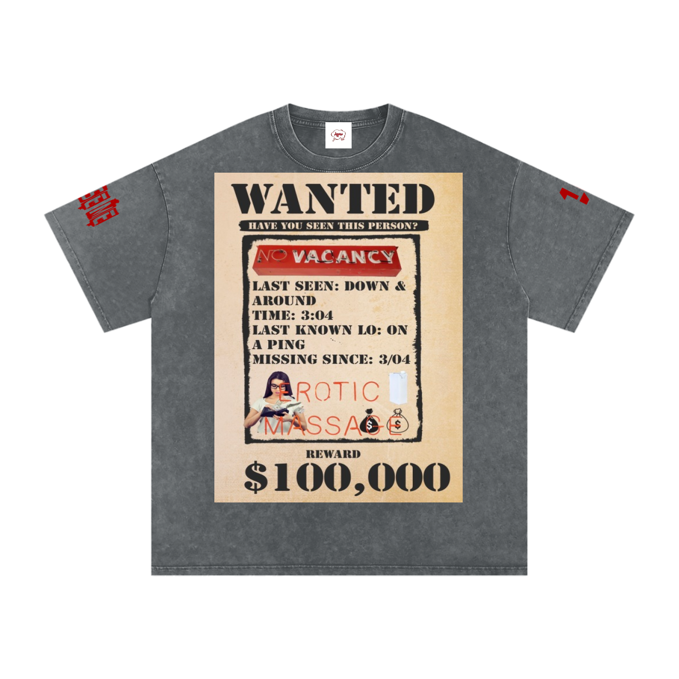 WANTED Oversized Cotton T-Shirt