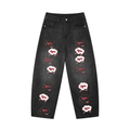 Men's Sunfade Vintage Wash Barrel Leg Jeans