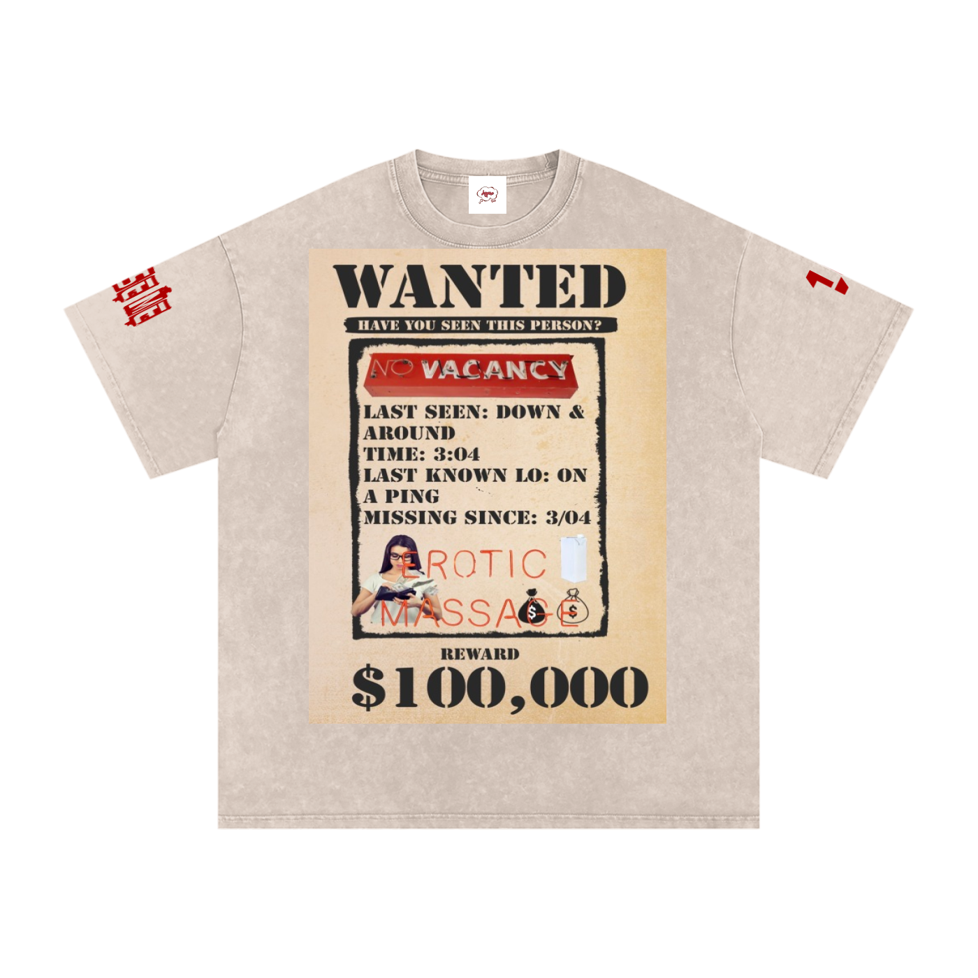 WANTED Oversized Cotton T-Shirt