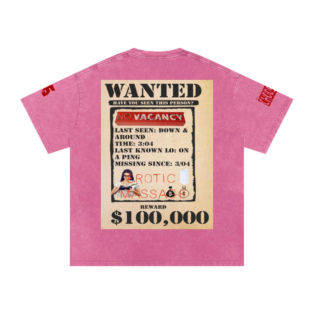 WANTED Oversized Cotton T-Shirt