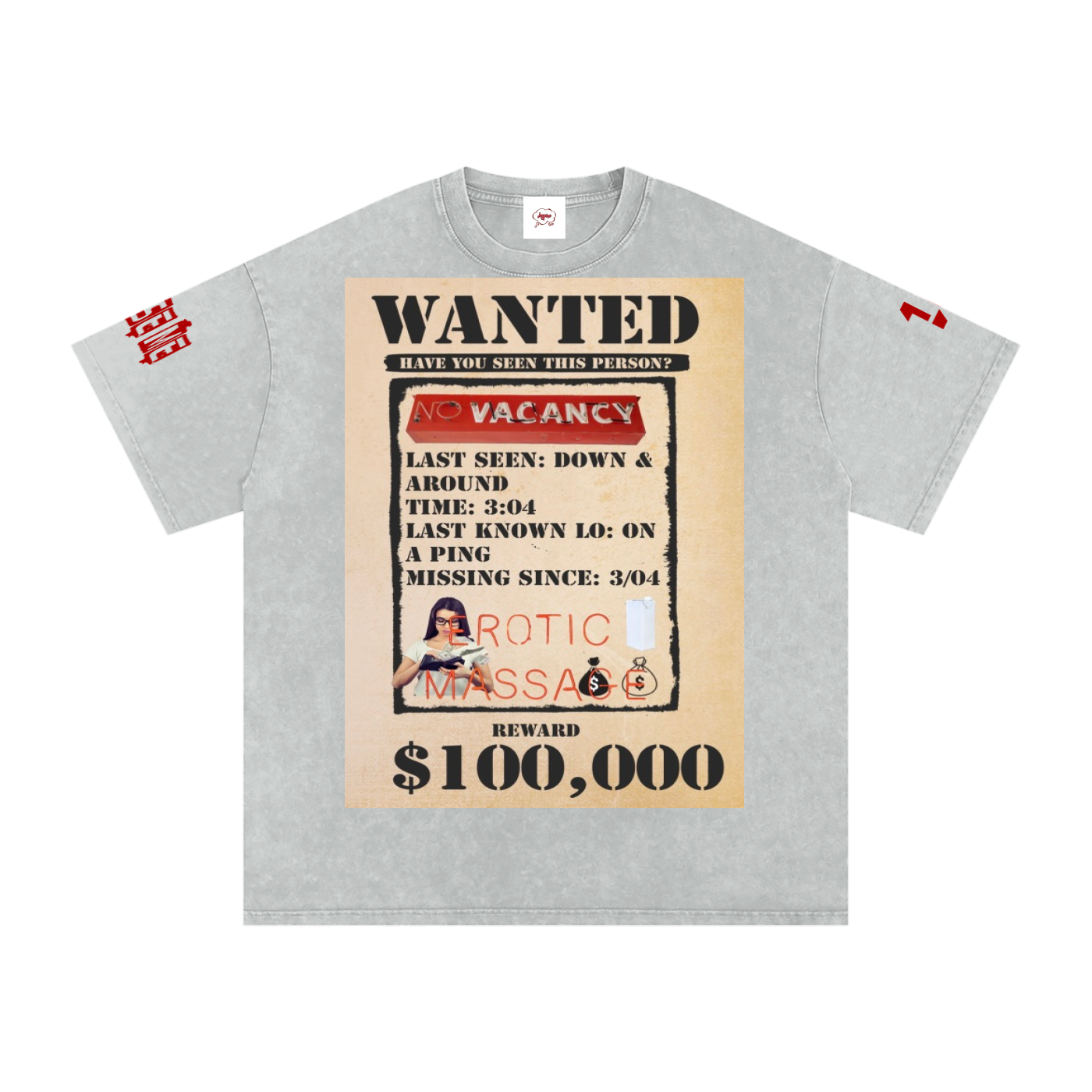 WANTED Oversized Cotton T-Shirt