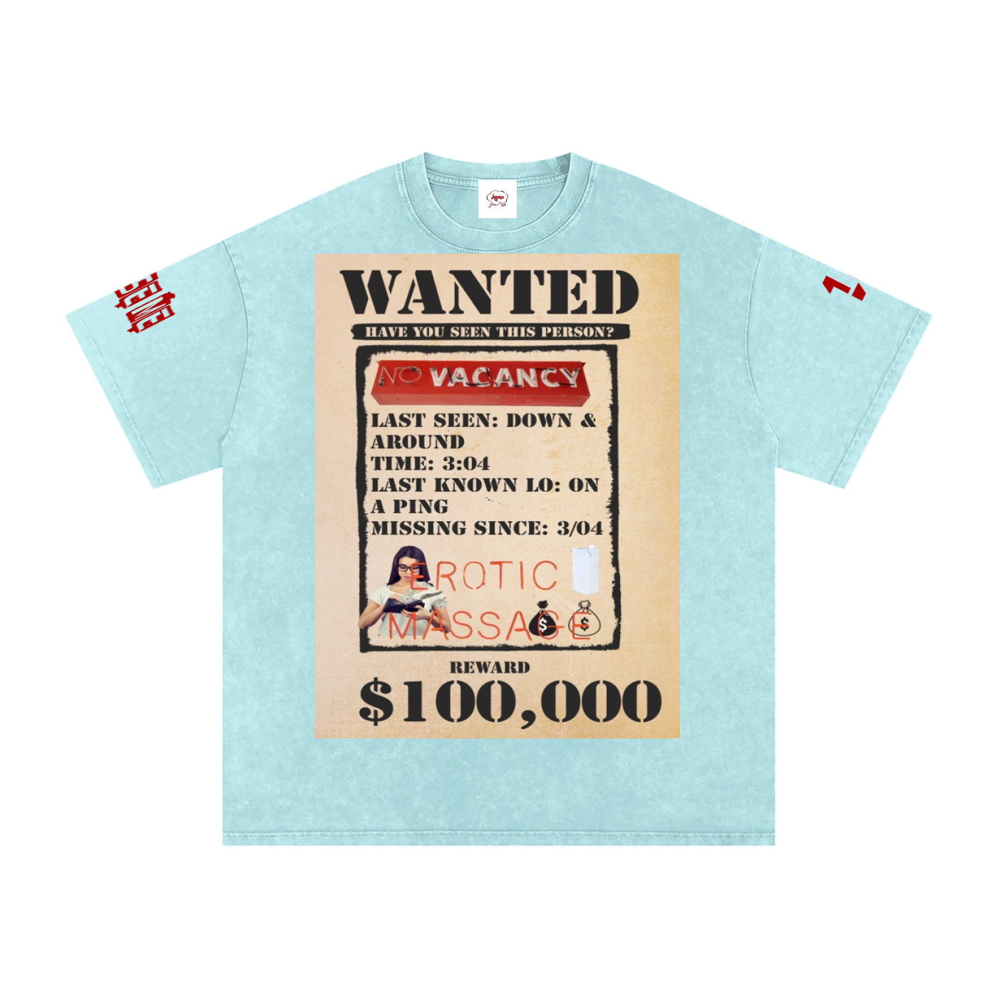 WANTED Oversized Cotton T-Shirt