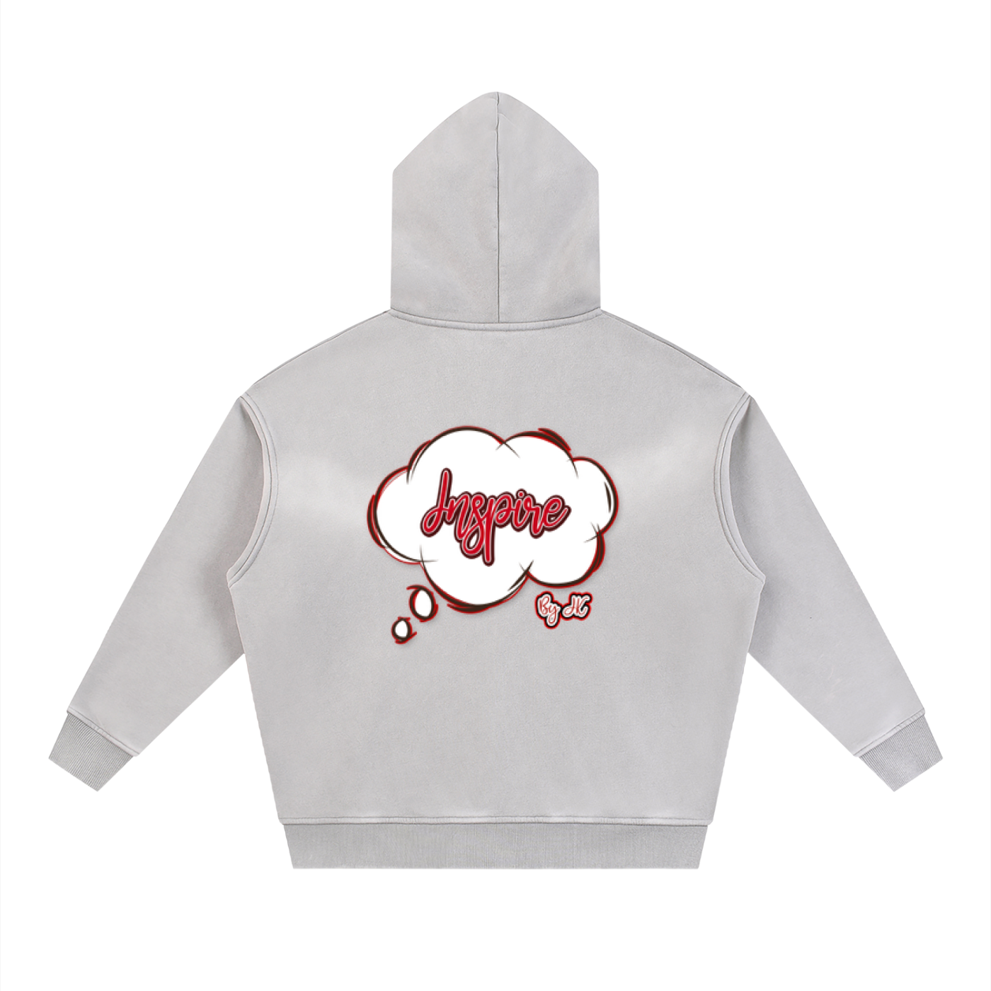 Sunfade Two-way Zipper Boxy Fleece Hoodie