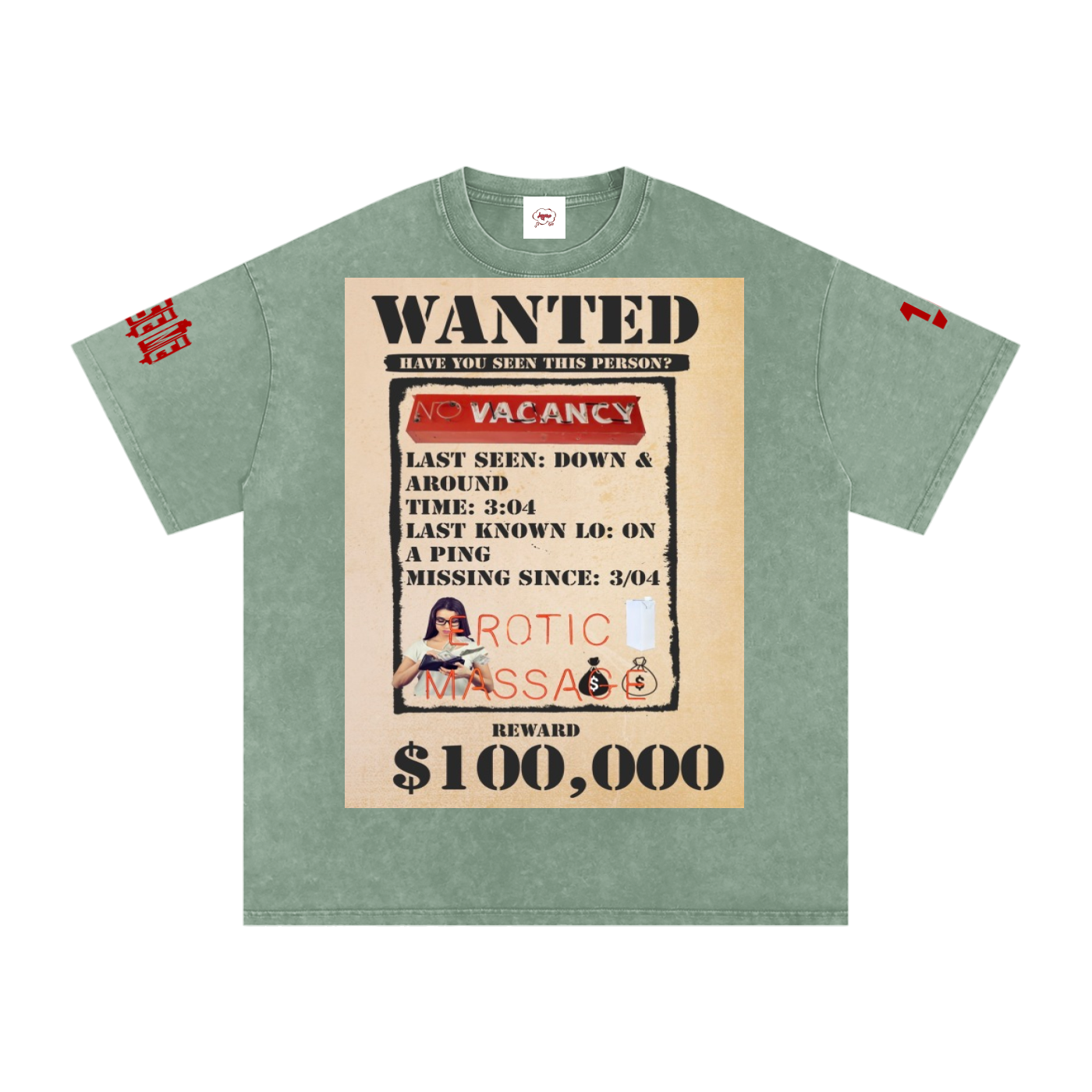 WANTED Oversized Cotton T-Shirt