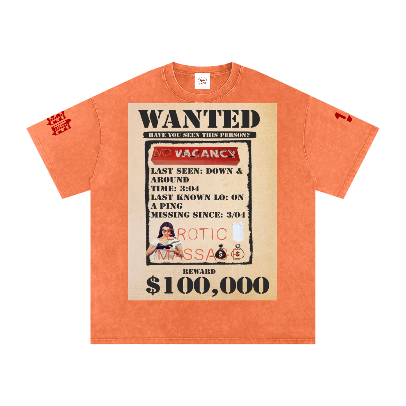 WANTED Oversized Cotton T-Shirt