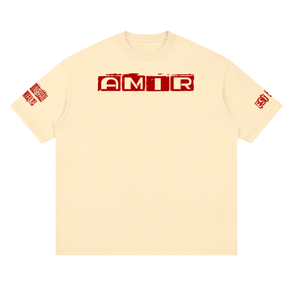 AMIR Streetwear Loose Drop Shoulder T-Shirt