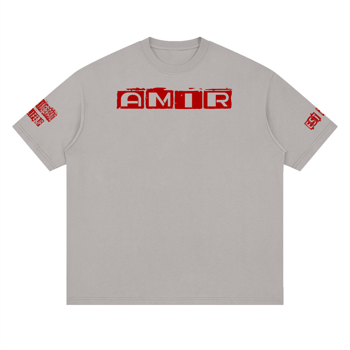 AMIR Streetwear Loose Drop Shoulder T-Shirt