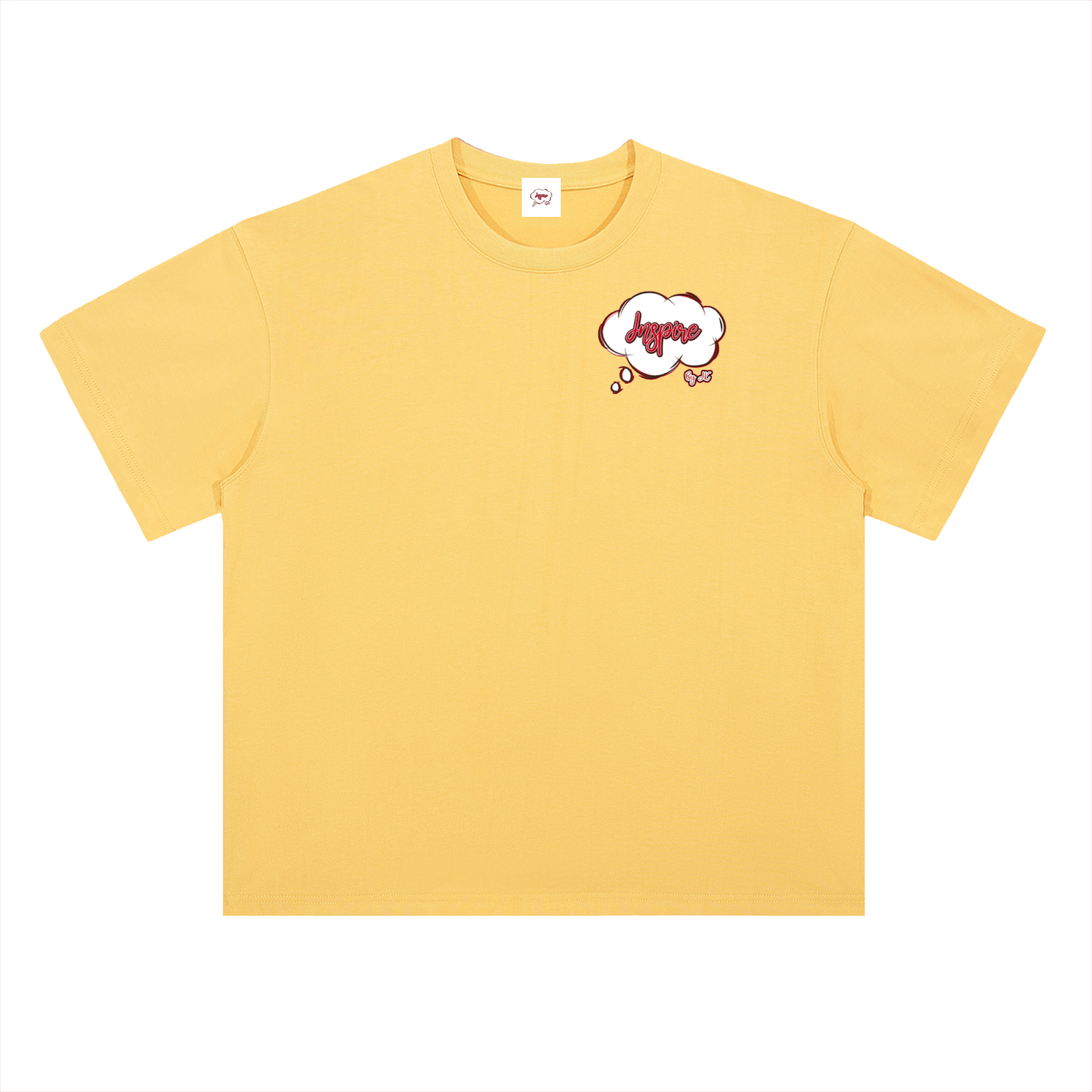 Inspire By JK Heavyweight Drop Shoulder Cotton T-Shirt