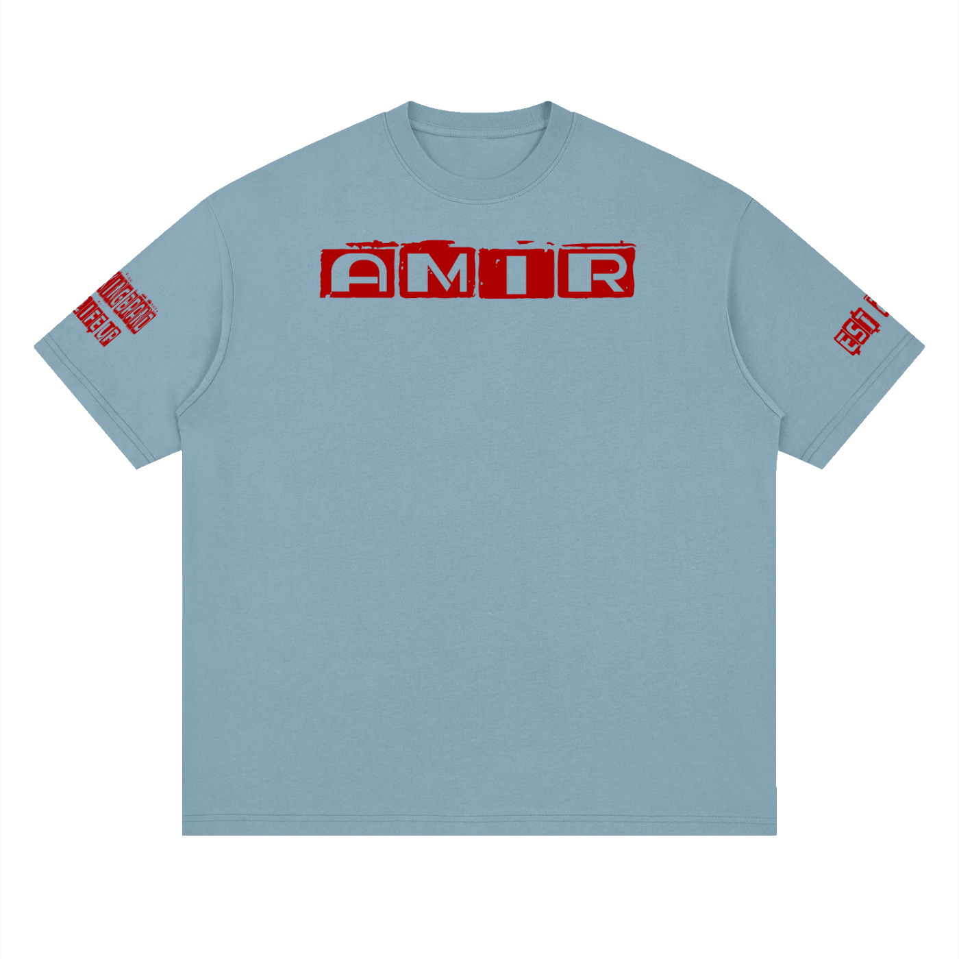 AMIR Streetwear Loose Drop Shoulder T-Shirt