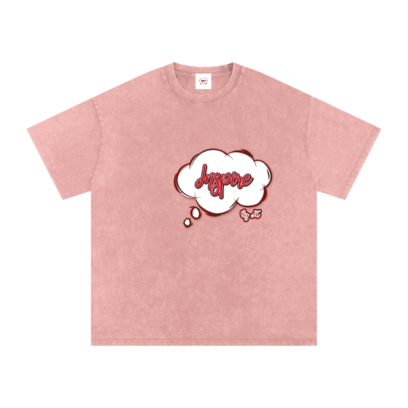 Inspire Snow Washed Oversized Cotton T-Shirt